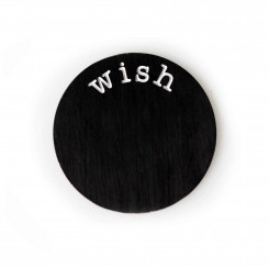 Wish Plate - Black Tone